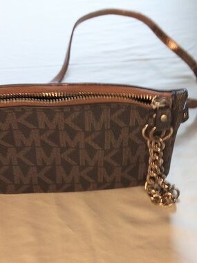 Michael Kors Brown Signature MK Fanny Pack